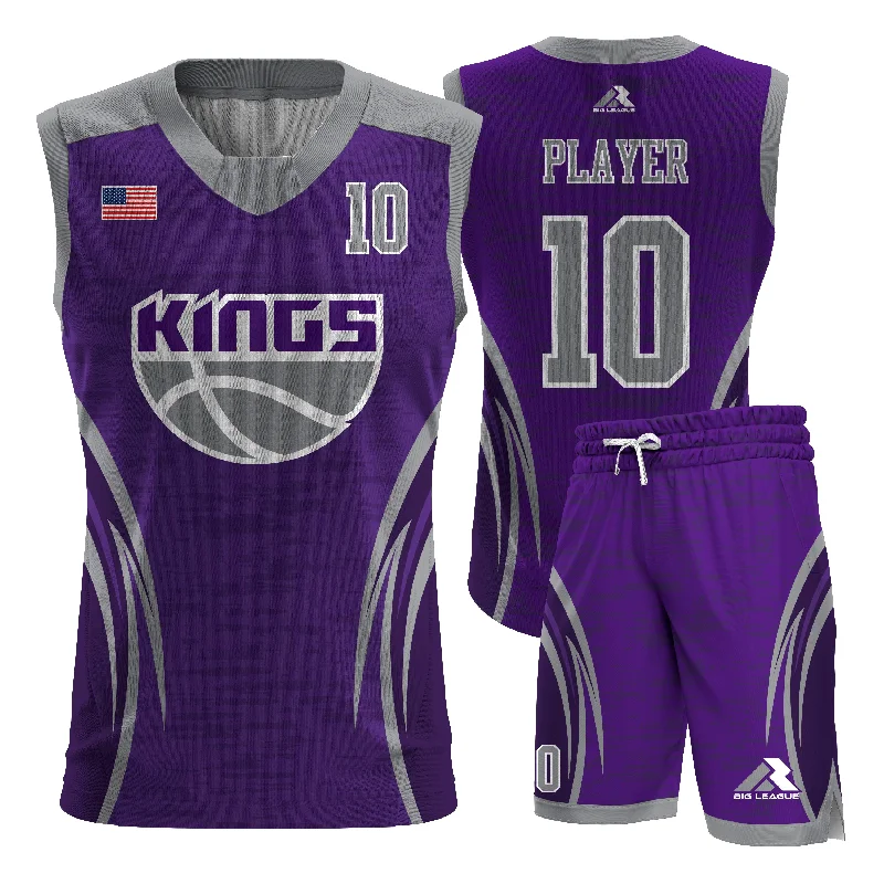 Basketball jerseys for all levels of play-Kings - Basketball