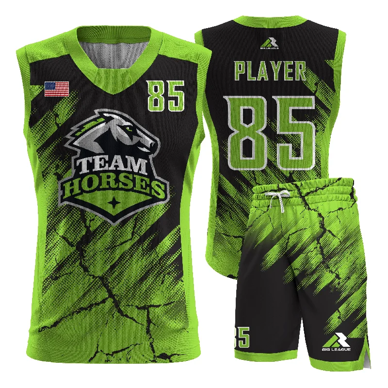 Basketball jerseys for minor league teams-Team Horses - Basketball